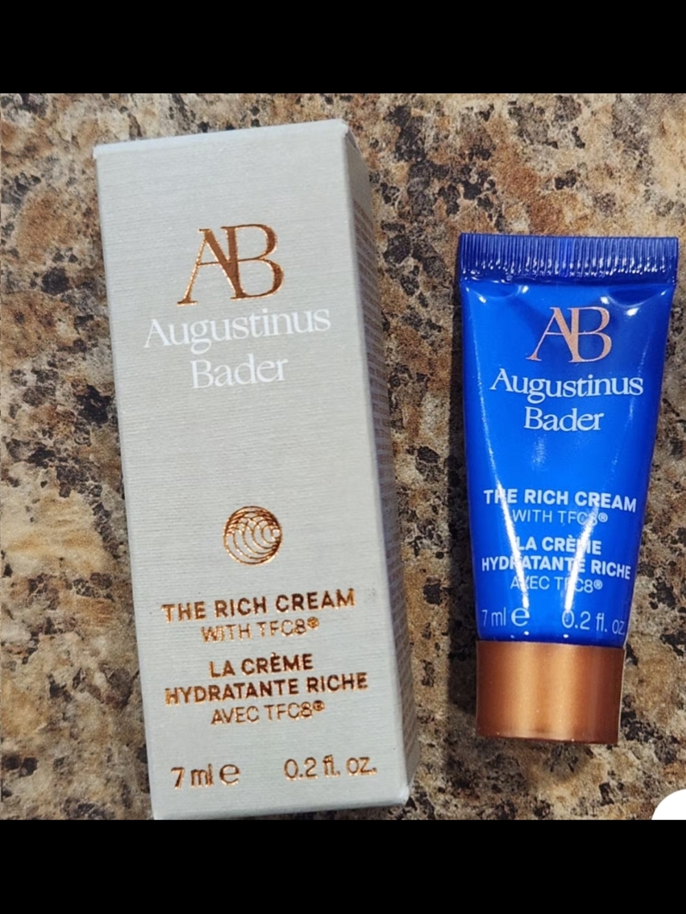 Augustinus Bader The Rich Cream Mini - Blue Tube with Copper Cap